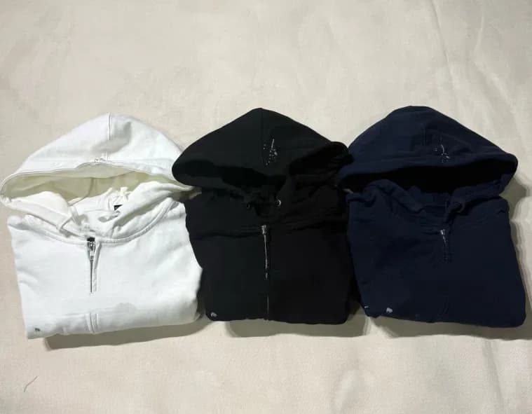 Embroidered Splatter Hoodie