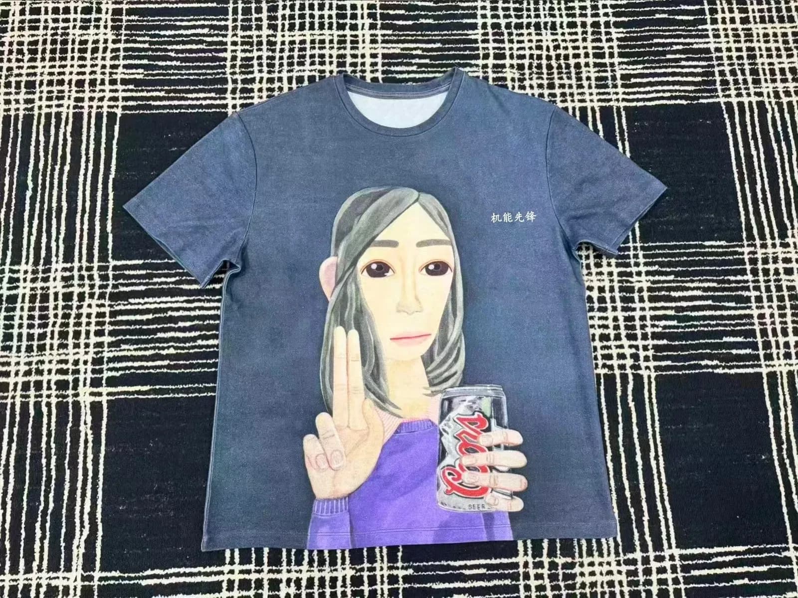 MADEBYSWAG自主布莱恩深色短袖